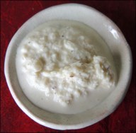 Freshly-made Horseradish Cream