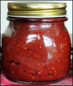 Home-made Greek tomato paste