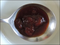 A dollop of spicy jam.